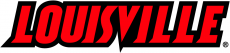 Louisville Cardinals 2001-2012 Wordmark Logo heat sticker