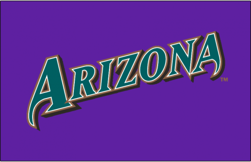Arizona Diamondbacks 1998-2002 Jersey Logo custom vinyl decal