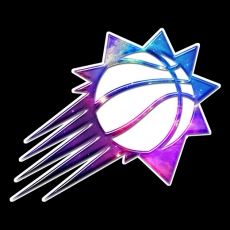 Galaxy Phoenix Suns Logo heat sticker