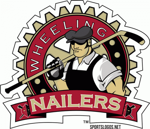 Wheeling Nailers 2003 04-2010 11 Alternate Logo custom vinyl decal