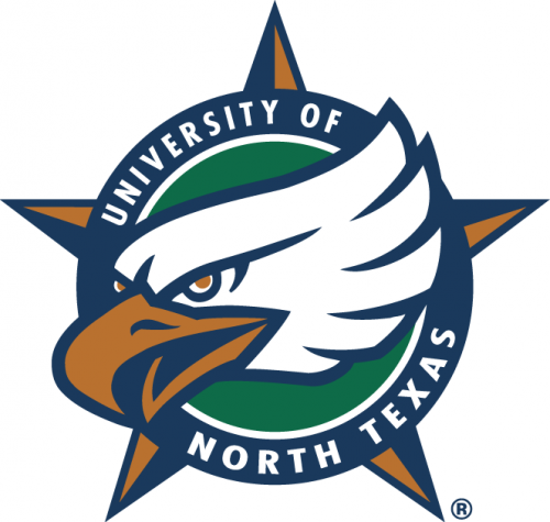 North Texas Mean Green 1995-2004 Secondary Logo 01 custom vinyl decal