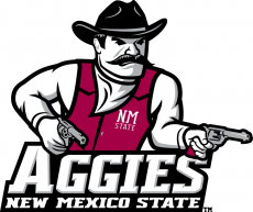 New Mexico State Aggies 2007-Pres Primary Logo custom vinyl decal