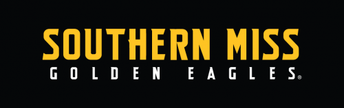 Southern Miss Golden Eagles 2003-Pres Wordmark Logo 06 heat sticker