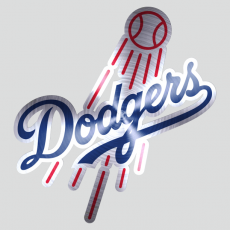 Los Angeles Dodgers Stainless steel logo custom vinyl decal