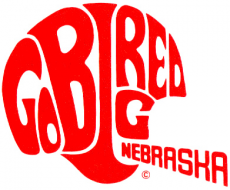 Nebraska Cornhuskers 1969-1986 Misc Logo heat sticker