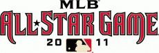 MLB All-Star Game 2011 Wordmark 02 Logo custom vinyl decal