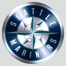 Seattle Mariners Stainless steel logo heat sticker