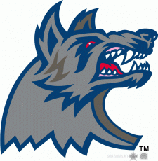 Hartford Wolf Pack 1999-2006 Alternate Logo custom vinyl decal