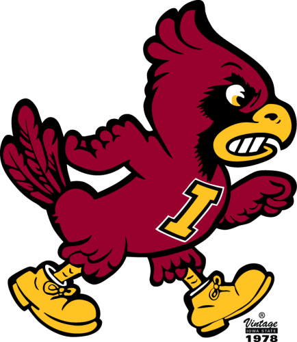 Iowa State Cyclones 1978-1983 Primary Logo custom vinyl decal