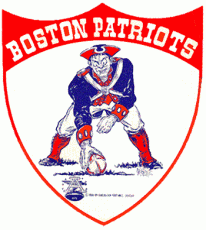New England Patriots 1965-1969 Alternate Logo custom vinyl decal