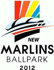 Miami Marlins 2012 Stadium Logo 03 custom vinyl decal