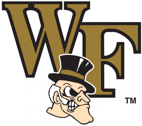 Wake Forest Demon Deacons 2007-2018 Secondary Logo heat sticker