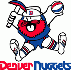Denver Nuggets 1976 77-1980 81 Primary Logo heat sticker