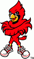 Louisville Cardinals 2001-2012 Mascot Logo custom vinyl decal