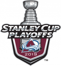 Colorado Avalanche 2018 19 Event Logo heat sticker