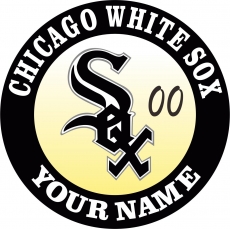 Chicago White Sox Customized Logo heat sticker