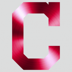 Cleveland Indians Stainless steel logo custom vinyl decal