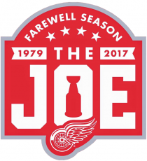 Detroit Red Wings 2016 17 Anniversary Logo heat sticker
