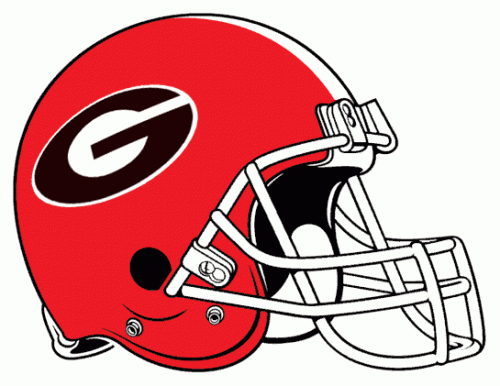 Georgia Bulldogs 2001-Pres Helmet Logo custom vinyl decal