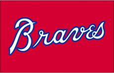 Atlanta Braves 1979-1980 Batting Practice Logo heat sticker