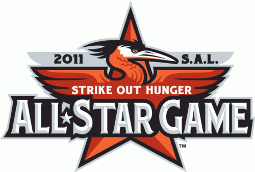 All-Star Game 2011 Primary Logo 4 heat sticker