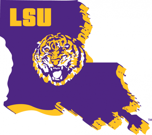 LSU Tigers 1977-1979 Alternate Logo custom vinyl decal