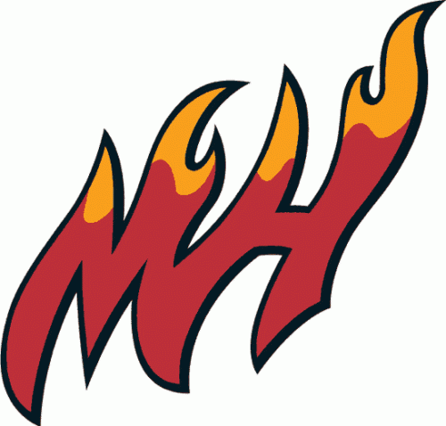 Miami Heat 1999-2005 Alternate Logo heat sticker