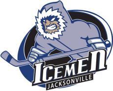 Jacksonville IceMen 2017 18-Pres Primary Logo heat sticker