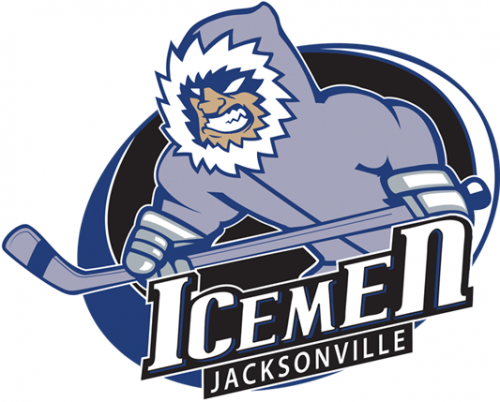 Jacksonville IceMen 2017 18-Pres Primary Logo custom vinyl decal
