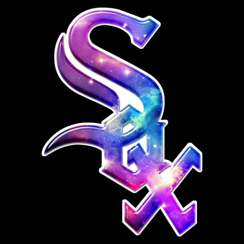 Galaxy Chicago White Sox Logo heat sticker