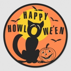 Halloween Logo 28 custom vinyl decal