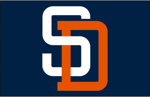 San Diego Padres 1991-2003 Cap Logo custom vinyl decal