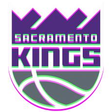 Phantom Sacramento Kings logo heat sticker