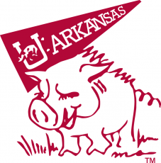 Arkansas Razorbacks 1969-1974 Mascot Logo custom vinyl decal