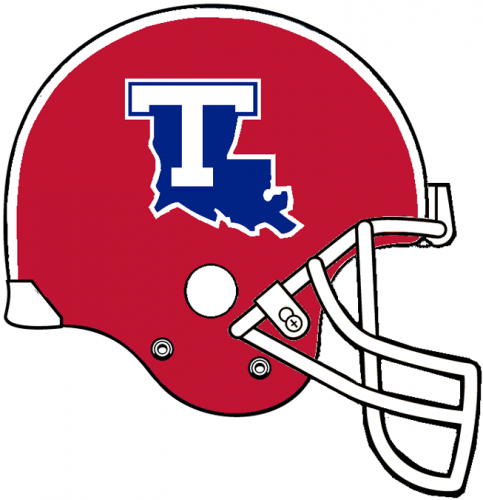 Louisiana Tech Bulldogs 2008-Pres Helmet custom vinyl decal