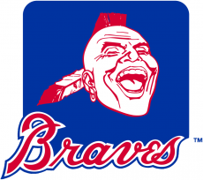 Atlanta Braves 1985-1986 Primary Logo heat sticker