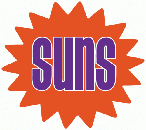 Phoenix Suns 1968-1991 Alternate Logo heat sticker