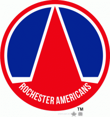Rochester Americans 1971 72 Primary Logo heat sticker