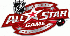 NHL All-Star Game 2010-2011 Logo heat sticker