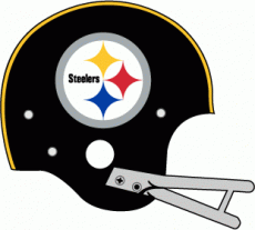 Pittsburgh Steelers 1963-1976 Helmet Logo custom vinyl decal