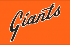 San Francisco Giants 1978-1982 Jersey Logo 01 custom vinyl decal