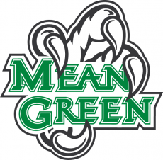 North Texas Mean Green 2005-Pres Alternate Logo 04 custom vinyl decal