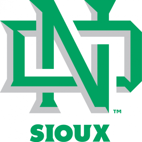 North Dakota Fighting Hawks 2012-2015 Alternate Logo 02 custom vinyl decal