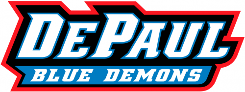 DePaul Blue Demons 1999-Pres Wordmark Logo 01 heat sticker
