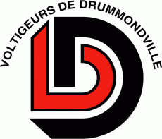 Drummondville Voltigeurs 1982 83-1986 87 Primary Logo custom vinyl decal