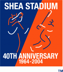 New York Mets 2004 Stadium Logo custom vinyl decal