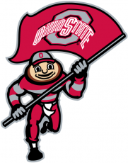 Ohio State Buckeyes 2003-2012 Mascot Logo 10 custom vinyl decal