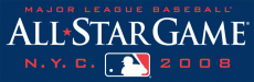 MLB All-Star Game 2008 Wordmark 02 Logo custom vinyl decal