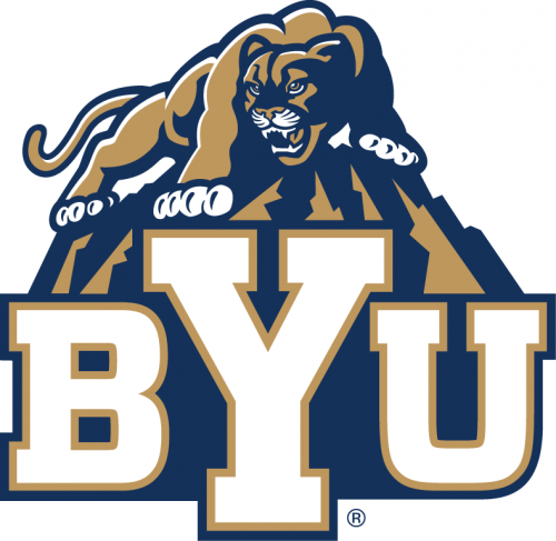 Brigham Young Cougars 2005-2014 Alternate Logo 02 custom vinyl decal