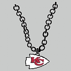 Kansas City Chiefs Necklace logo heat sticker